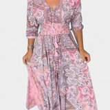 Dunya Vestido Verano Colección Exclusiva Escote En V
