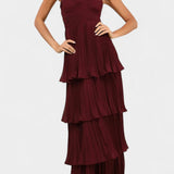 June Vestido De Volantes Colección Exclusiva Escote Corazón