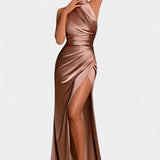 Symone Vestido Halter Torcido Colección Alta Costura