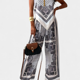 Leonie Conjunto Paisley Con Tiras de Verano Exclusivo