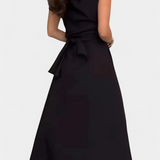Meryl Vestido Camisero de Botones Lazo Ajustable Premium