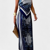 Leonie Conjunto Paisley Con Tiras de Verano Exclusivo
