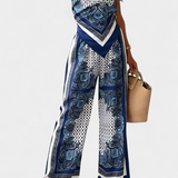 Leonie Conjunto Paisley Con Tiras de Verano Exclusivo
