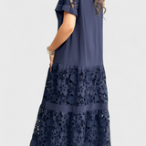 Marquise Vestido Midi Cubridor Con Drapeado Exclusivo