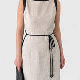 Samanta Vestido Sin Mangas Colorblock Colección Exclusiva