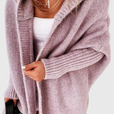 Lovisa Cárdigan Oversized Capucha Tejido Grueso Exclusivo