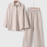 Skye Conjunto de Dos Piezas Lino y Algodón Exclusiva