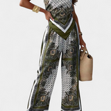 Leonie Conjunto Paisley Con Tiras de Verano Exclusivo