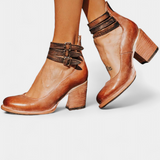 Penka Tacones Eco Cuero Bloque Exquisito Silueta Atemporal
