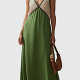 Diamond Vestido Boho Con Escote En V Colección Exclusiva