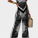 Leonie Conjunto Paisley Con Tiras de Verano Exclusivo