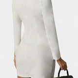 Heidi Vestido Blazer Doble Botonadura Tela Premium Edicion