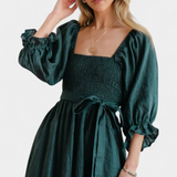 Petra Vestido Colección Exclusivo Niveles Cuerpo Fruncido