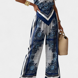Leonie Conjunto Paisley Con Tiras de Verano Exclusivo