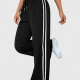 Ariana Pantalón Deportivo Nylon Premium Franjas Exclusivas