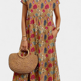 Yuridia Vestido Floral Chic Silueta Fluida Exclusiva
