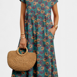 Yuridia Vestido Floral Chic Silueta Fluida Exclusiva