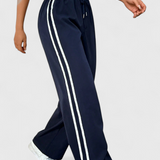 Ariana Pantalón Deportivo Nylon Premium Franjas Exclusivas
