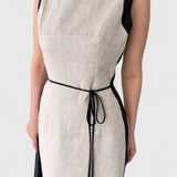 Samanta Vestido Sin Mangas Colorblock Colección Exclusiva