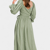 Petra Vestido Colección Exclusivo Niveles Cuerpo Fruncido