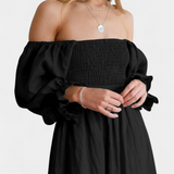 Petra Vestido Colección Exclusivo Niveles Cuerpo Fruncido