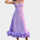 Sela Vestido Maxi Fluyente Colección Alta Gama Exclusiva