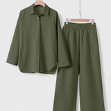 Skye Conjunto de Dos Piezas Lino y Algodón Exclusiva