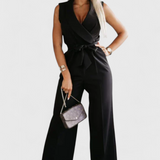 Montserrat Mono Elegante Seda Lazo Con Caída Exclusivo