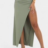 Viveka Vestido Lazo Espalda Elástico Premium Exclusiva