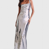 Ariana Maxi Bodycon Vestido Seda Kendra Colección Exclusiva
