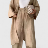 Caspian Conjunto Dos Piezas Kimono Largo Colección Exclusiva