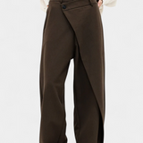 Oaklynn Pantalón Recto Drapado Colección Exclusiva De Lujo