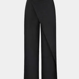 Oaklynn Pantalón Recto Drapado Colección Exclusiva De Lujo