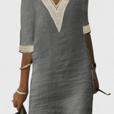 Malia Vestido Midi Elegancia Casual Detalles Exclusivos