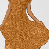 Nuria Vestido Midi Diario Con Escote En V Edicion Limitada