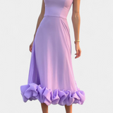Sela Vestido Maxi Fluyente Colección Alta Gama Exclusiva
