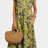 Yuridia Vestido Floral Chic Silueta Fluida Exclusiva