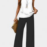 Martina Conjunto Boho Elegante Edición Pantalón Recto