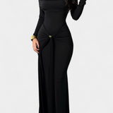 Vesna Vestido Cruzado Un Hombro Colección Exclusiva