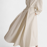 Miriam Vestido Maxi Manga Larga Tejido Premium Limitada