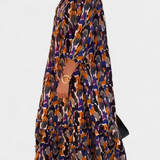 Teodora Vestido Vintage Exclusivo Con Escote En V
