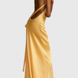 Lucra Vestido Maxi Brillante Premium Colección Exclusiva