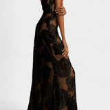 Vlada Vestido De Terciopelo Floral Colección Exclusiva
