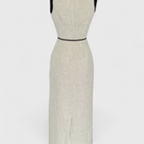Samanta Vestido Sin Mangas Colorblock Colección Exclusiva