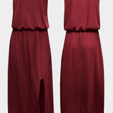 Dianne Vestido Sin Mangas Abertura Lateral Edición Limitada