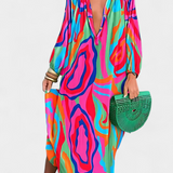 Malina Vestido Boho Ligero Artesanal Colección Exclusiva