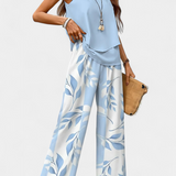 Martina Conjunto Boho Elegante Edición Pantalón Recto