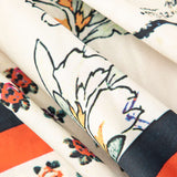 Arce Pantalón Recto Cintura Alta Floral Colección Exclusiva