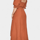 Petra Vestido Colección Exclusivo Niveles Cuerpo Fruncido