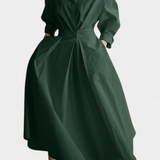 Miriam Vestido Maxi Manga Larga Tejido Premium Limitada